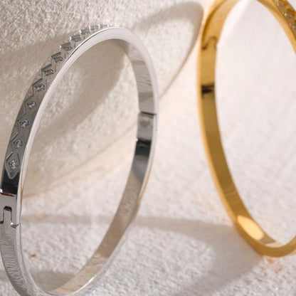 Bracelete Trabalhando com pequenas Zircônios