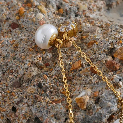 Colar Elos Cadeado com 2 Pingentes folheado em ouro 18k
