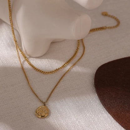 Colar Duplo com Pingente