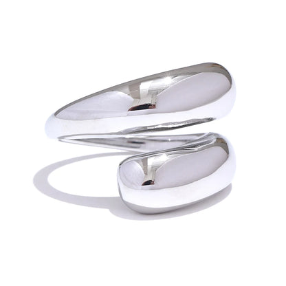 Anel Melissa, folheado em ouro 18K