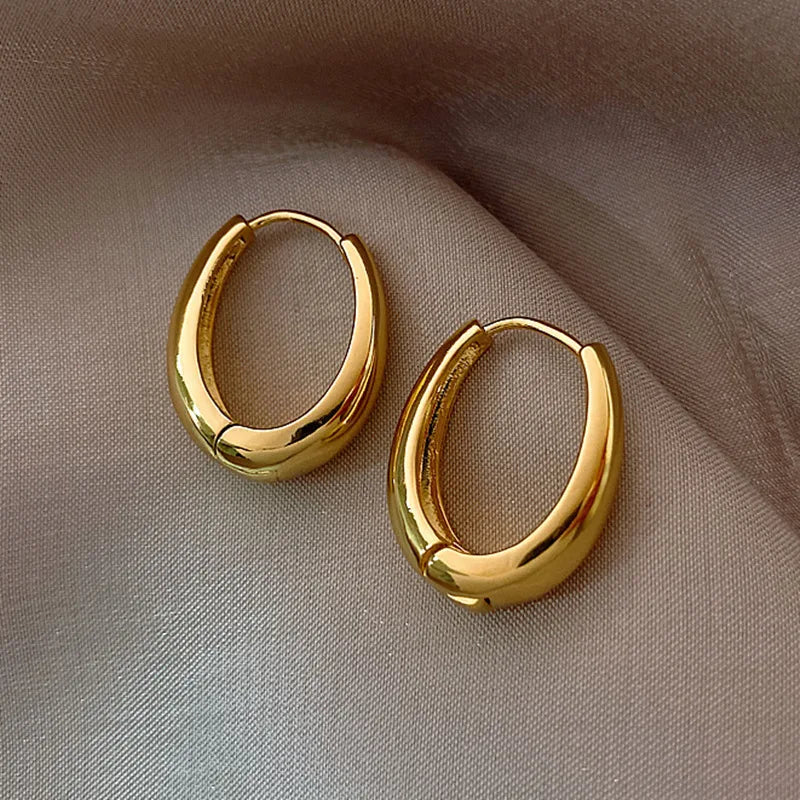 Brinco Luar folheado em ouro 18K