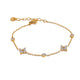 Pulseira com Pingente Flor