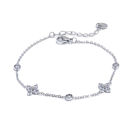 Pulseira com Pingente Flor