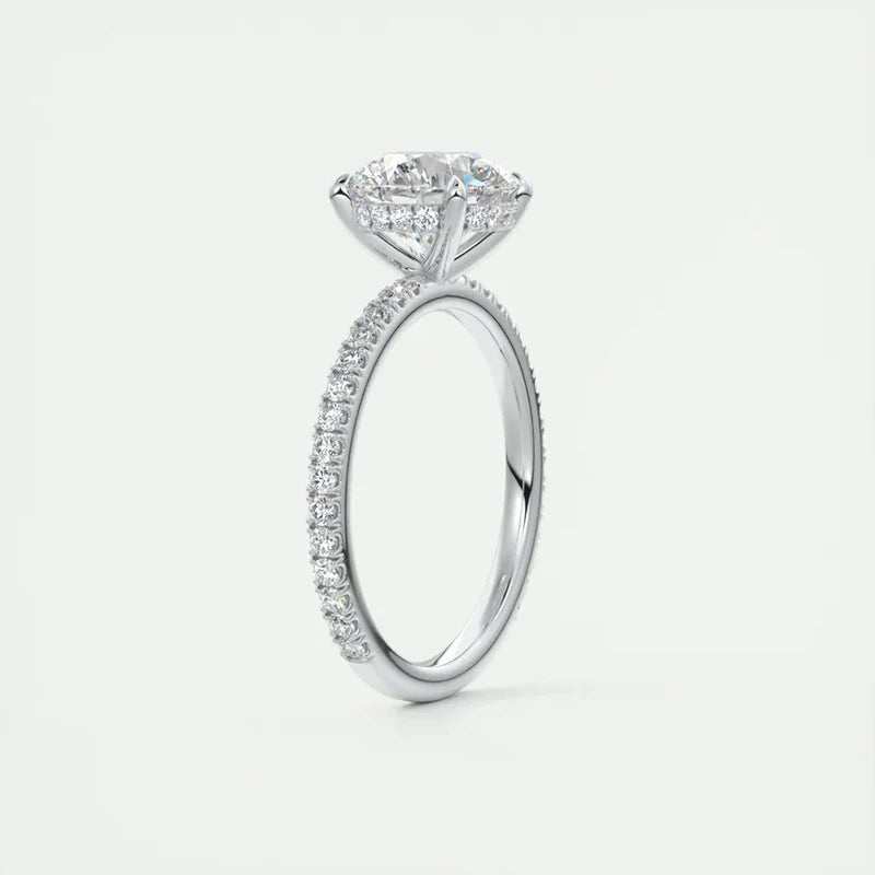 Anel Solitário Moissanite
