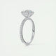 Anel Solitário Moissanite