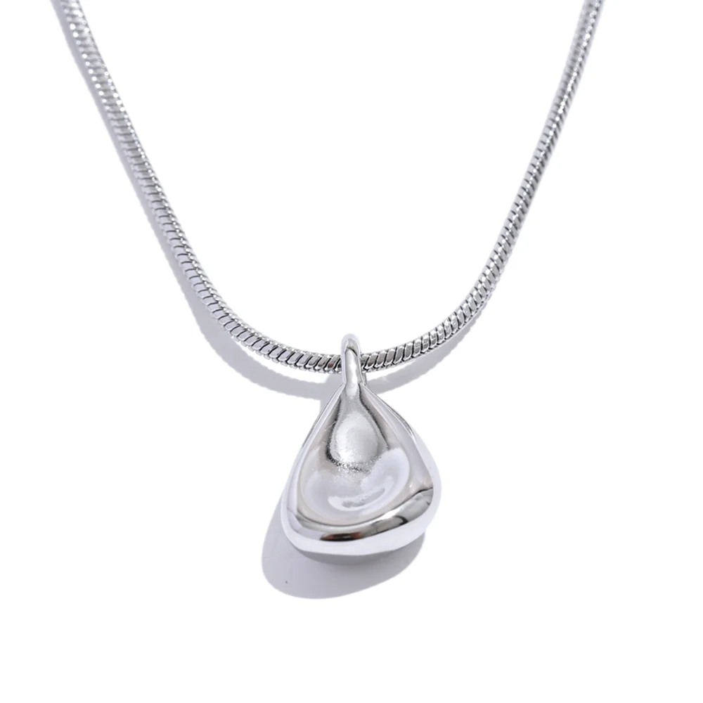 Yhpup Waterproof 316l Stainless Steel Geometric Pendants for Necklace 18K Gold Plated Minimalist Fashion Unisex Jewelry Bijoux