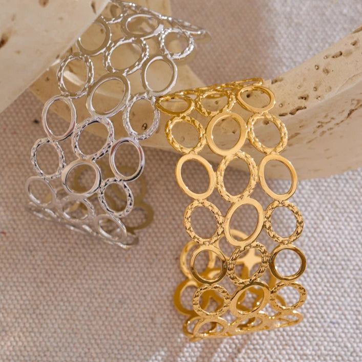 Bracelete Lia Folheado em Ouro 18K