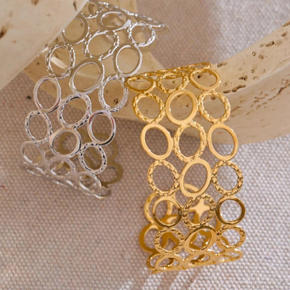 Bracelete Lia Folheado em Ouro 18K