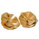 Brinco Ondas, folheado em ouro 18K