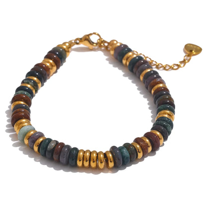 Pulseira Colorida Pedra Natural