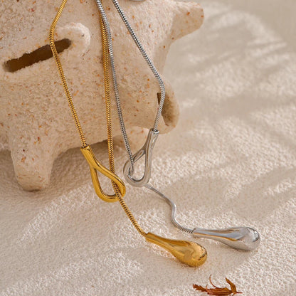 Colar Pendente Folheado em Ouro 18K