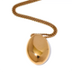Colar com pingente Oval Longo